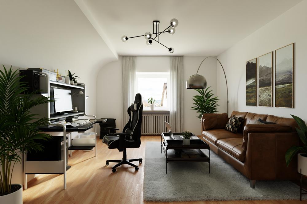 Mustermöblierung Büro