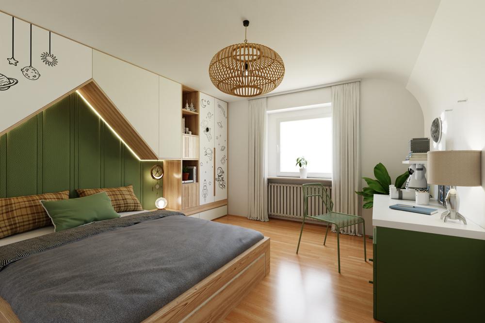 Mustermöblierung Kind oder Gast 