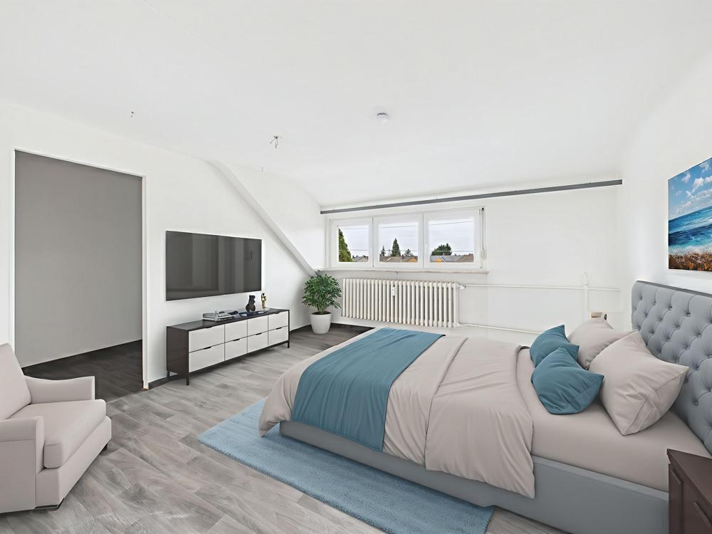 Mustermöblierung Schlafen 