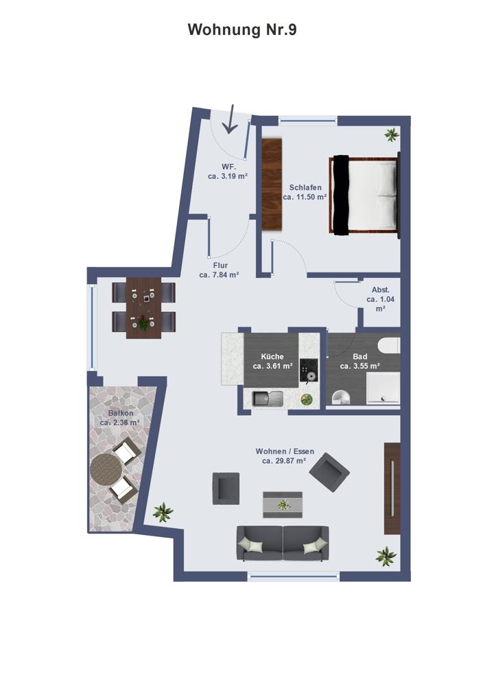 Wohnung Nr. 9