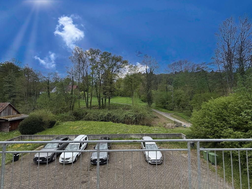 Ausblick ins Grüne