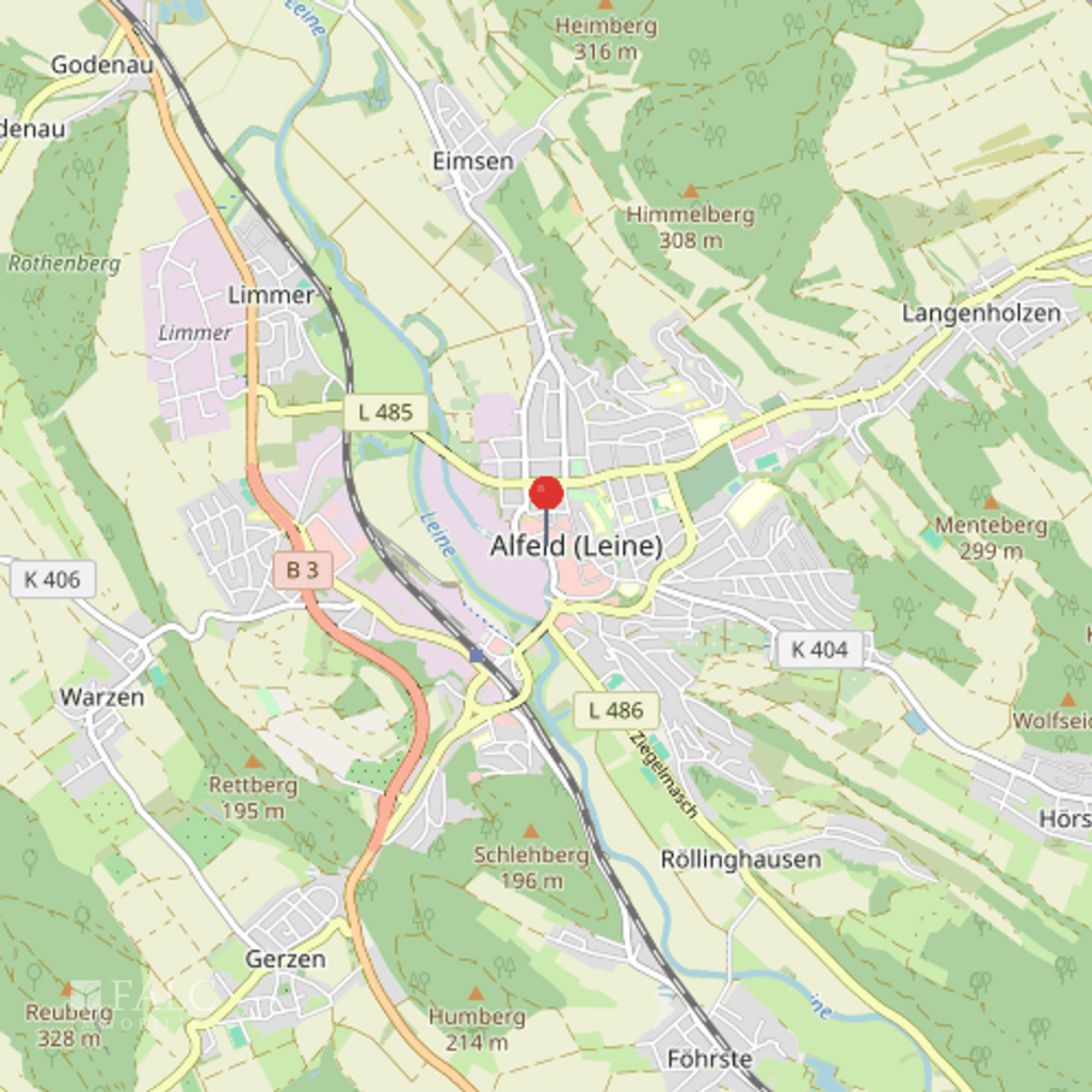 Lage in Alfeld
