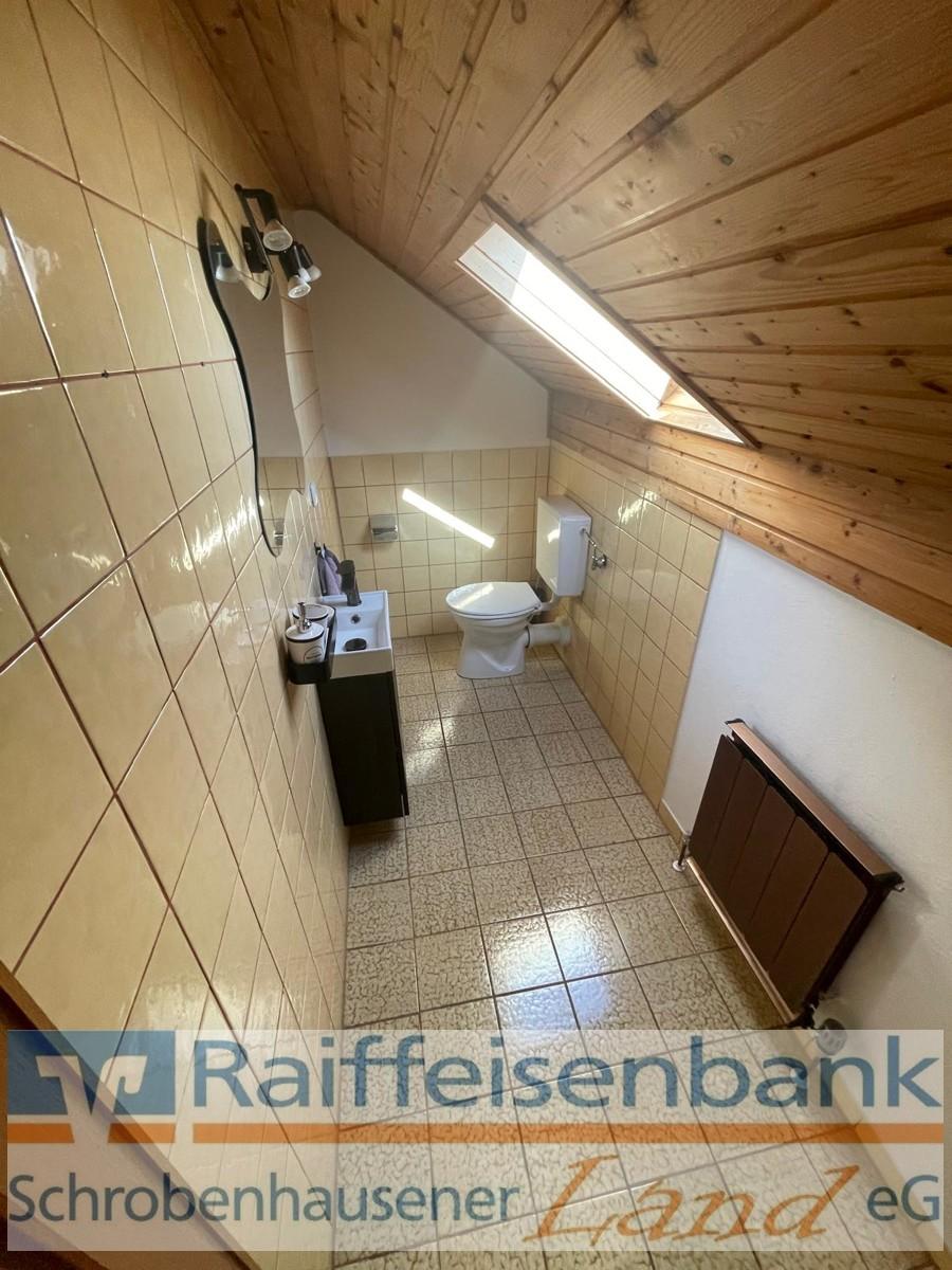 WC im Dachgeschoss