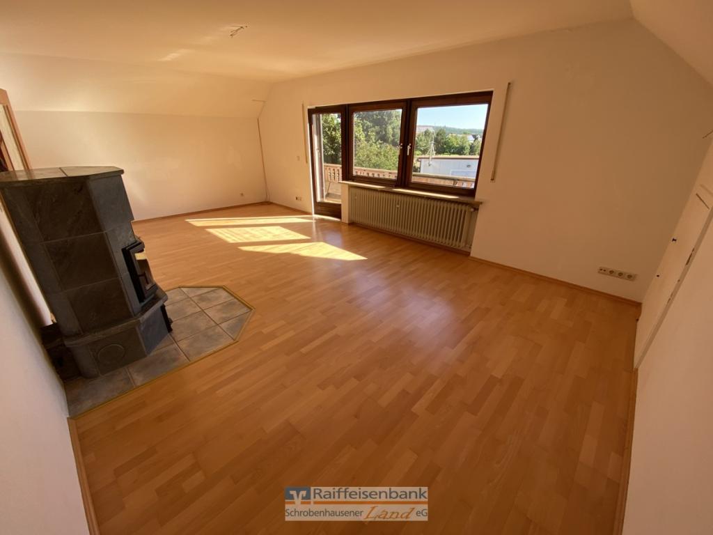 Wohnbereich mit Holzofen