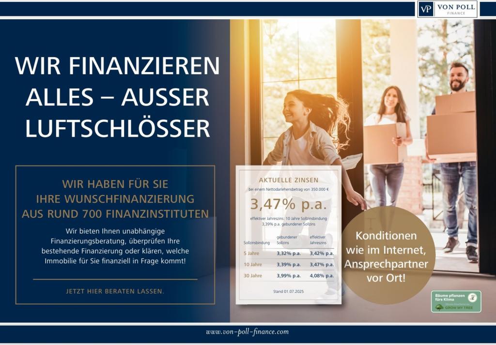 Zinsaushang Juli 2025