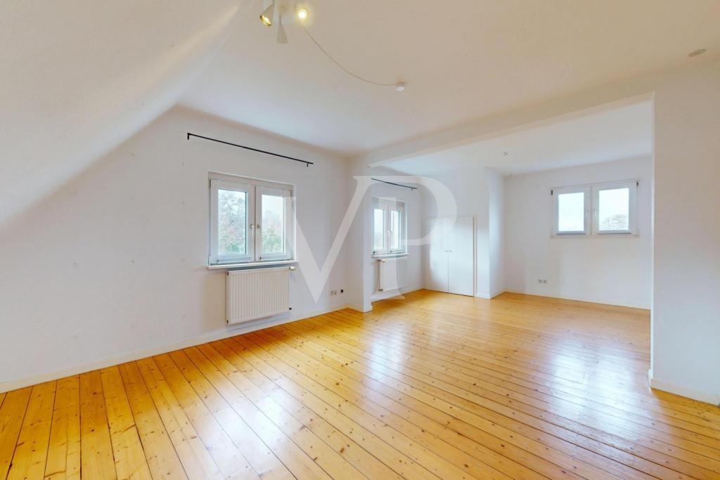 Teilansicht Schlafzimmer