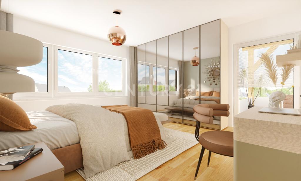 Visualisierung OG Schlafzimmer