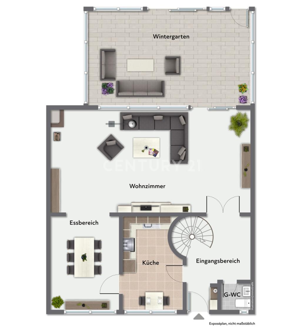 Grundriss Erdgeschoss