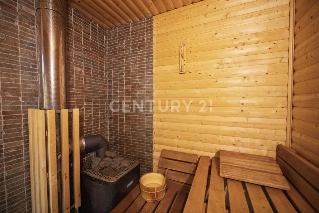 Sauna im Gartenhaus