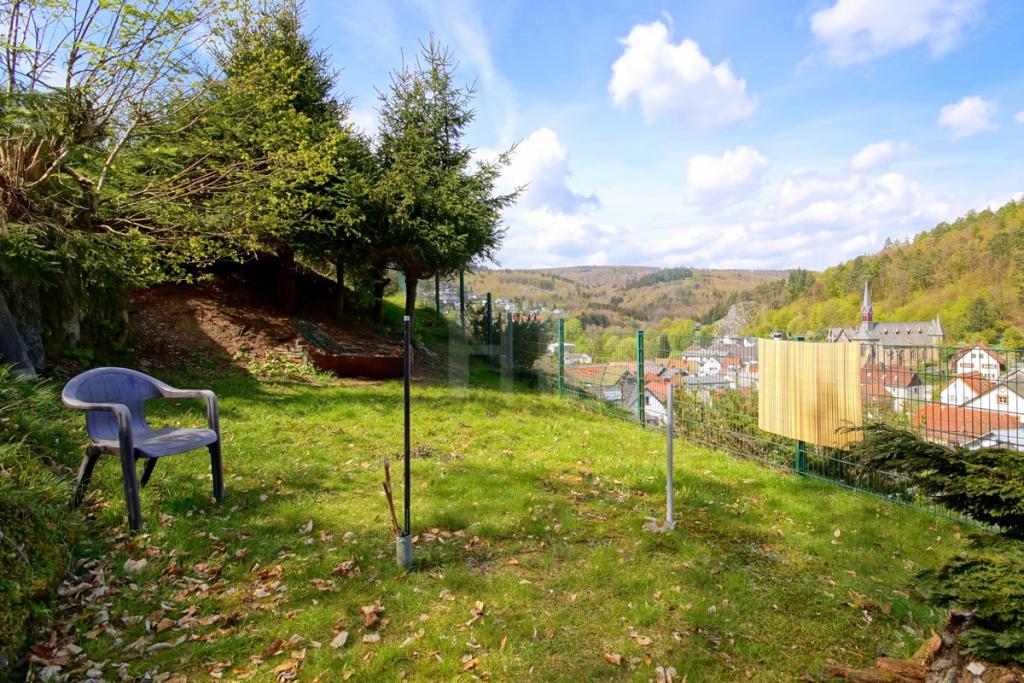 Garten mit Waldzugang
