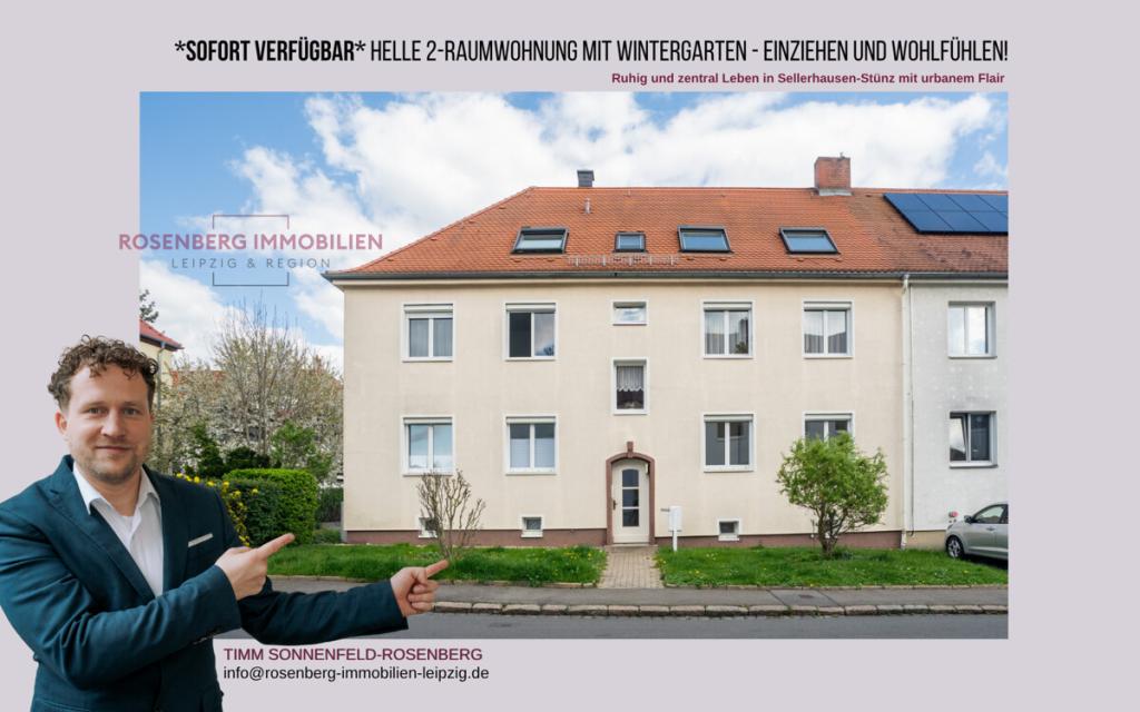 *Bezugsfrei* Helle, Gut geschnittene 2-Raumwohnung mit Wintergarten in Leipzig / Sellerhausen-Stünz - Photo 5