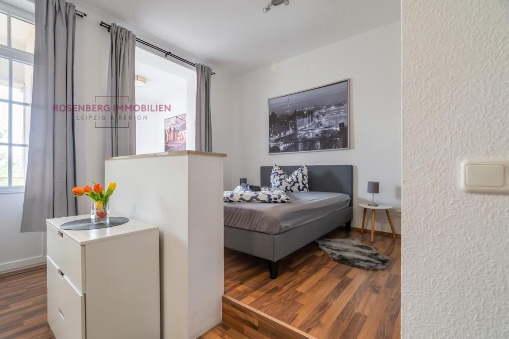Möblierte 1,5-Raum-Wohnung mit Loggia und Stellplatz in Leipzig-Südvorstadt - Foto 3