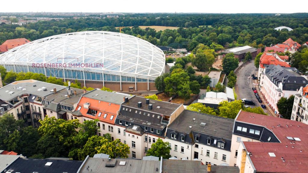 Luftbild mit Aufsicht auf Godwanaland