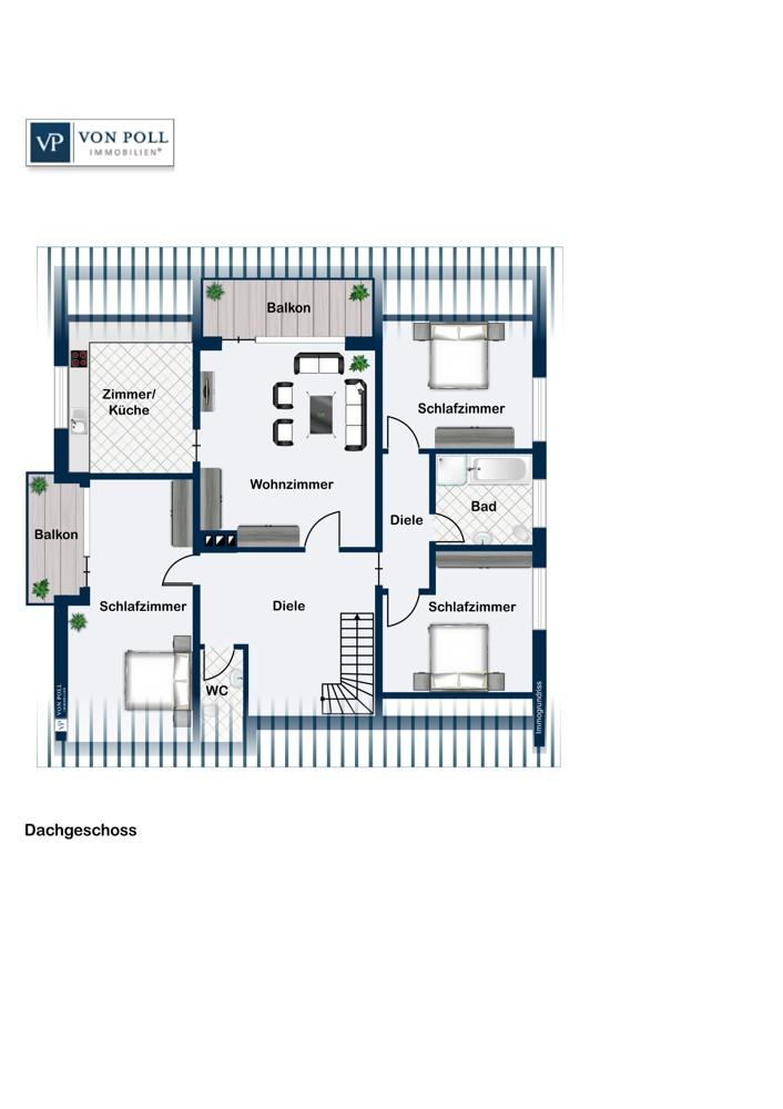 Grundriss Dachgeschoss