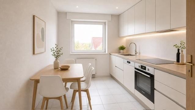 Schöne 4-Z-Dachgeschosswohnung mit toller Aussicht in ruhiger Wohnlage - Provisionsfrei !! - Foto 4