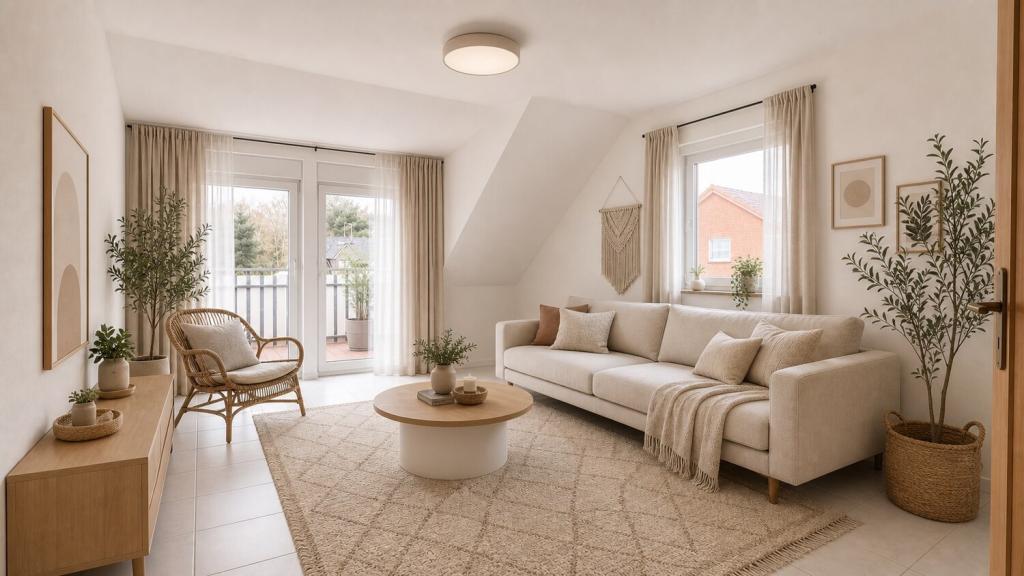 Schöne 4-Z-Dachgeschosswohnung mit toller Aussicht in ruhiger Wohnlage - Provisionsfrei - Photo 1