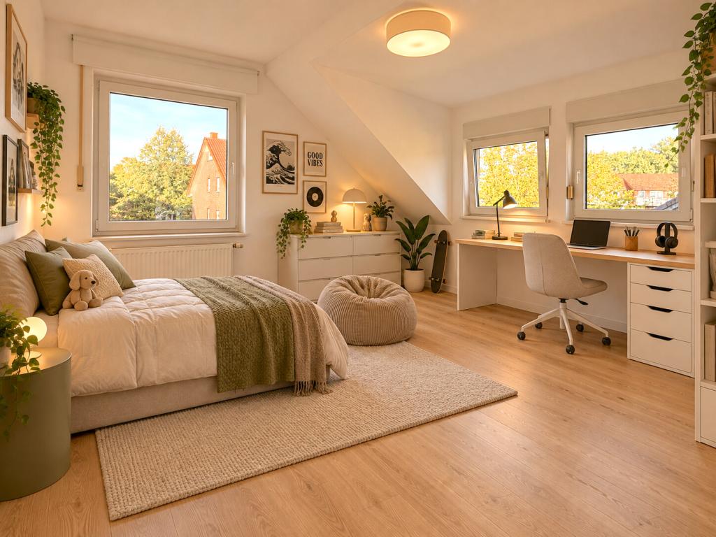 Schöne 4-Z-Dachgeschosswohnung mit toller Aussicht in ruhiger Wohnlage - Provisionsfrei - Foto 5
