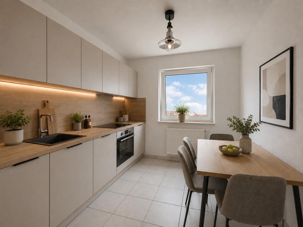 Schöne 4-Z-Dachgeschosswohnung mit toller Aussicht in ruhiger Wohnlage - Provisionsfrei - Photo 3