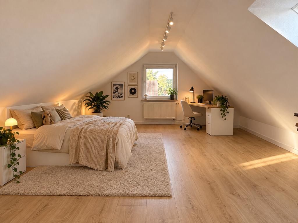 Schöne 4-Z-Dachgeschosswohnung mit toller Aussicht in ruhiger Wohnlage - Provisionsfrei - Foto 4