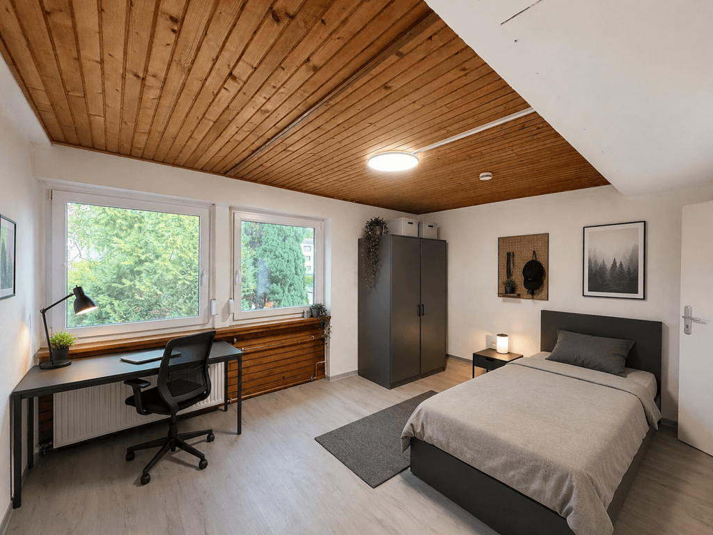 Zentrales WG-Zimmer nahe Uni & Innenstadt in Freiburg-Littenweiler - Foto 1