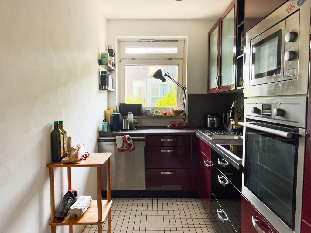 Küche mit Fenster