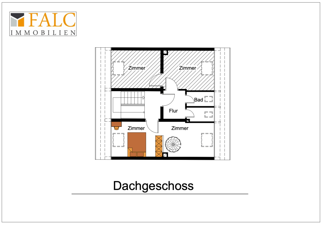 Maisonette-Wohnung mit Sauna - Photo 5