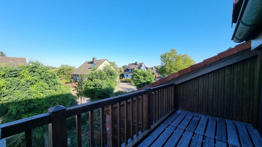 West-Loggia vor der Küche