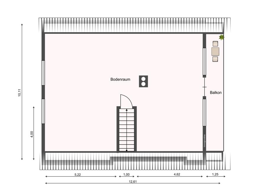 Grundriss Dachgeschoss