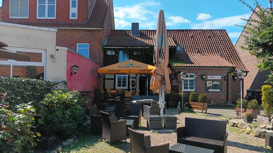 Außenbereich im Sommer