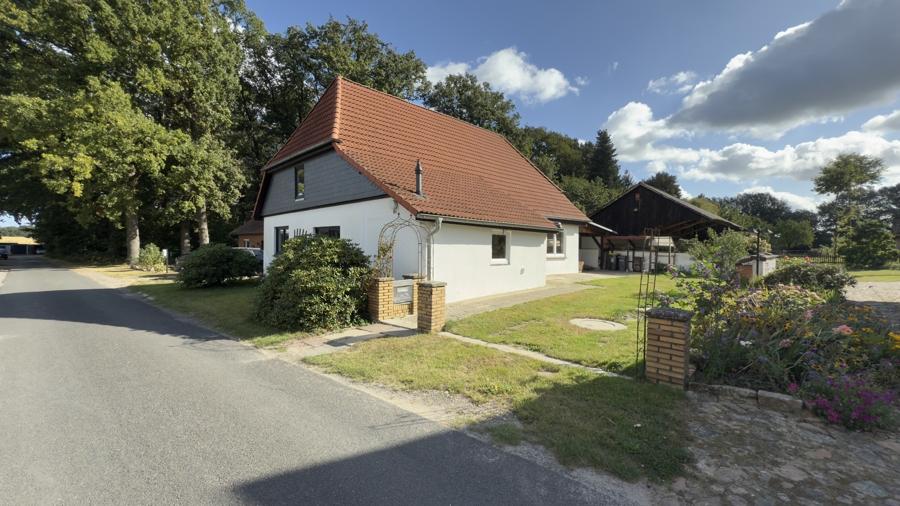 Straßenseite/Einfahrt
