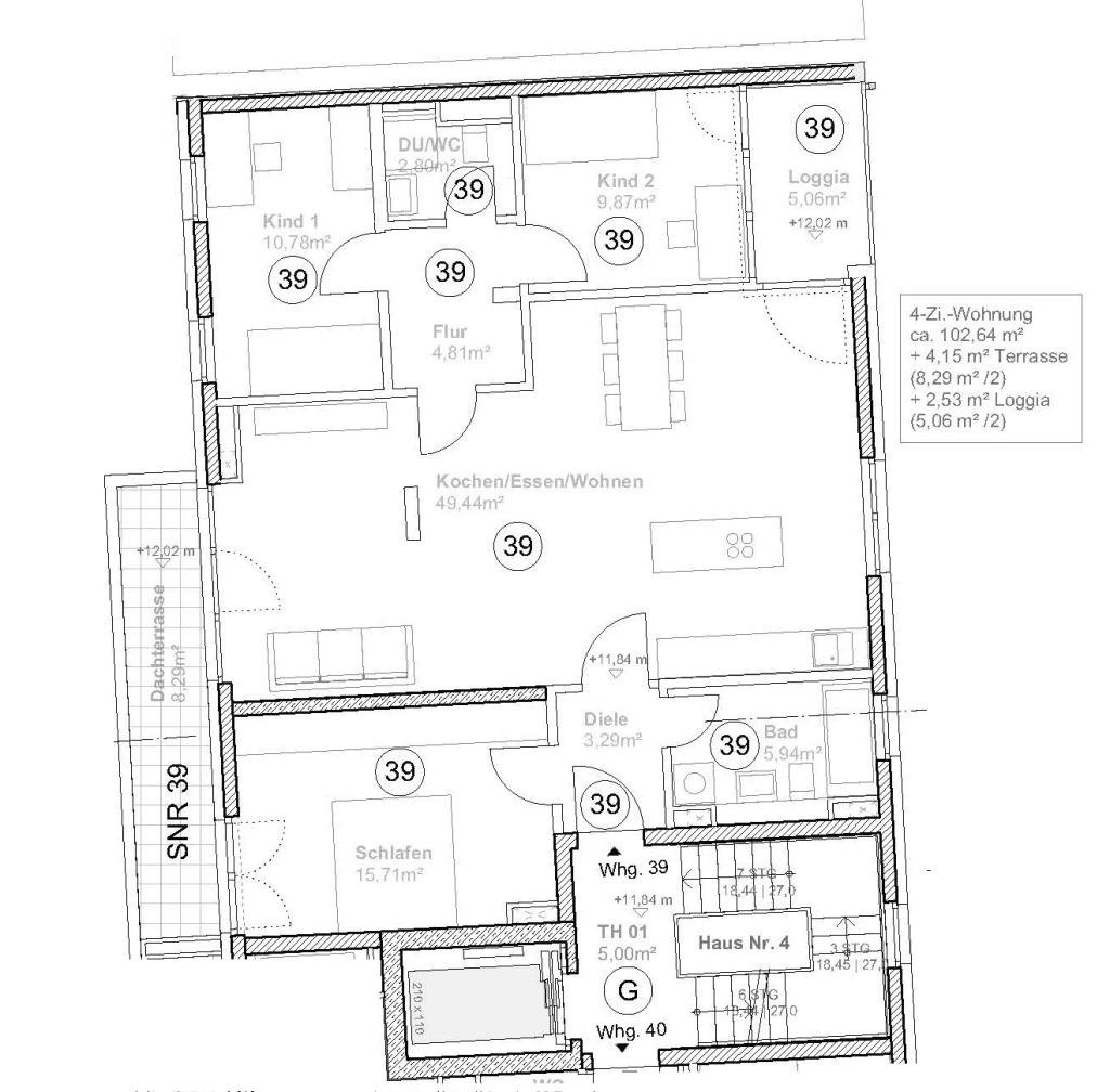 HELLE 4-ZIMMERWOHNUNG MIT LOGGIA UND BALKON - NIBELUNGENPLATZ - NEUBAU 2018 - Photo 3