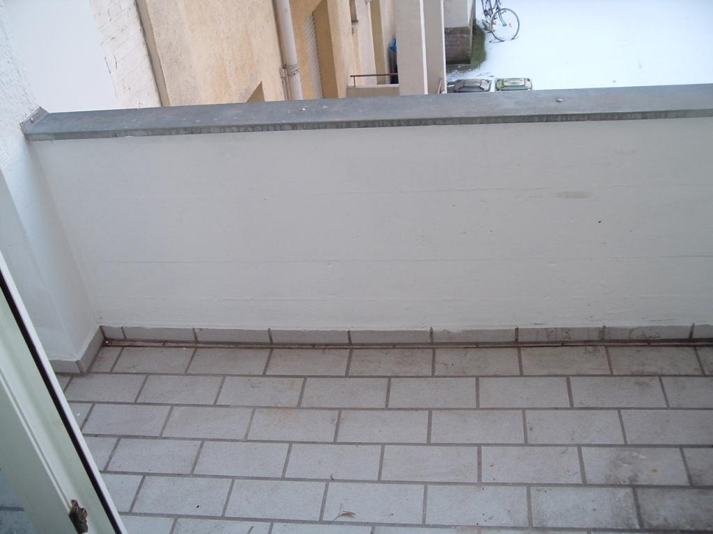 1-ZIMMERWOHNUNG - HELL GEFLIESTES BAD UND WC - LAMINATBODEN - EINBAUKÜCHE BALKON - Foto 1