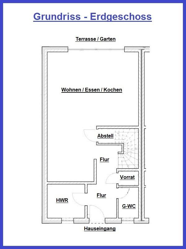 Grundriss - Erdgeschoss