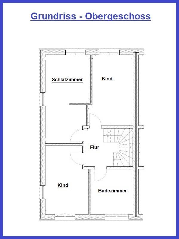 Grundriss - Obergeschoss