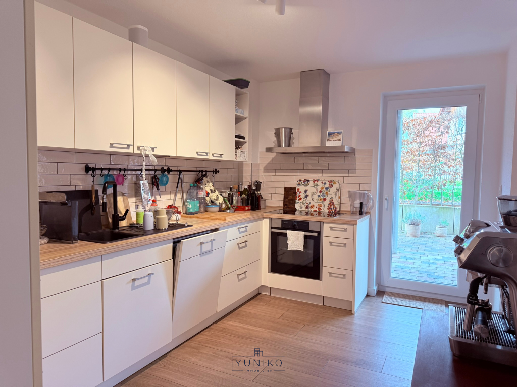 Moderne Erdgeschosswohnung mit großzügigem Wohn-/Essbereich, Terrasse und hochwertiger Einbauküche - Foto 4