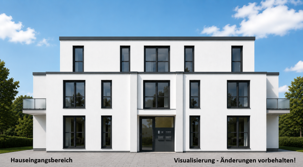 Moderne Neubau-Erdgeschosswohnung mit Terrasse und eigenem Gartenanteil - Photo 4