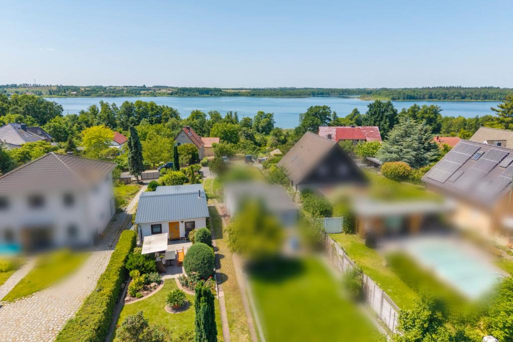 das Haus aus der Luft