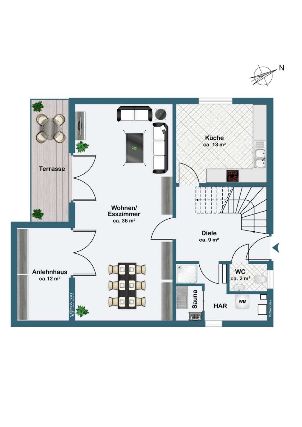 Grundriss EG