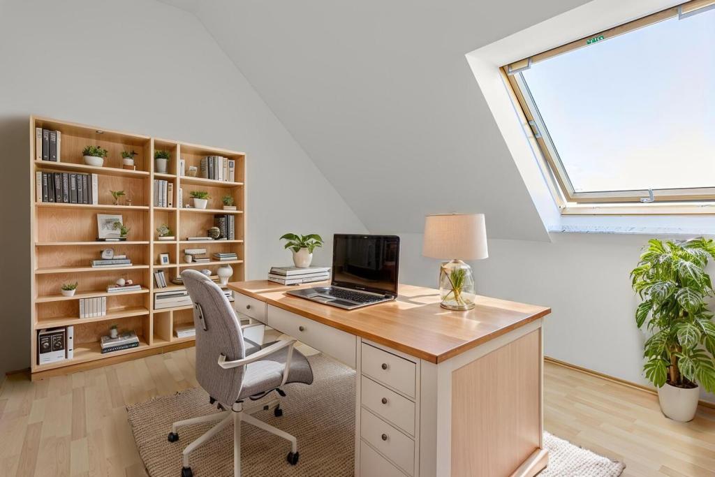 Einrichtungsbeispiel Büro im OG