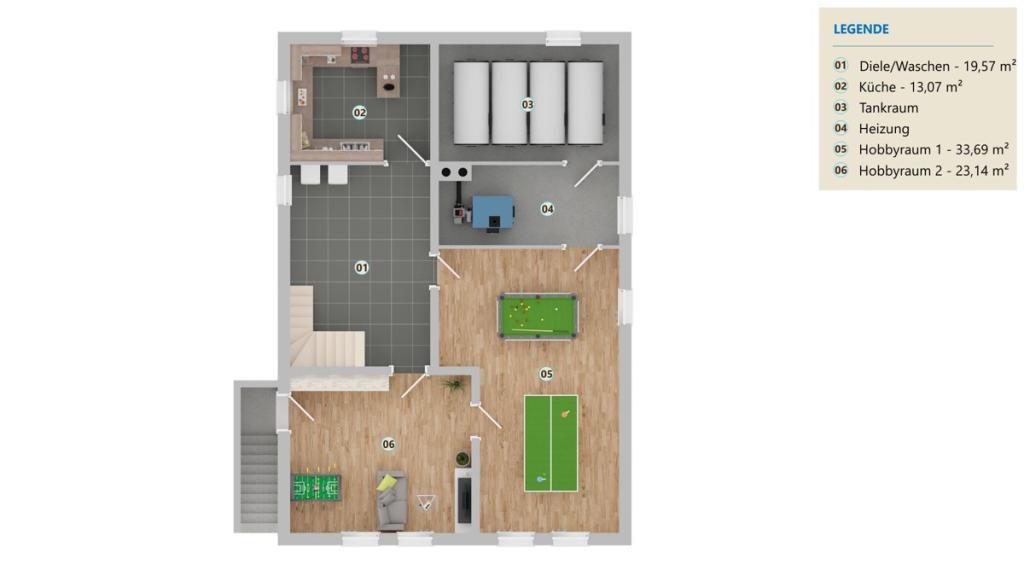 Grundriss Kellergeschoss