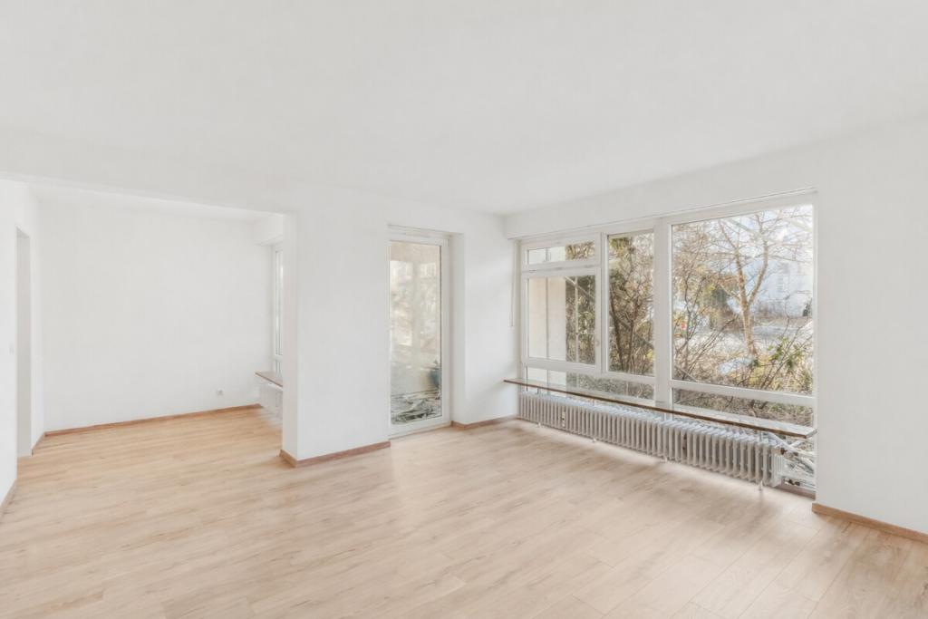 Erstbezug nach Renovierung: 1,5-Zimmer-Wohnung mit Loggia und Garten in München-Hadern - Photo 3