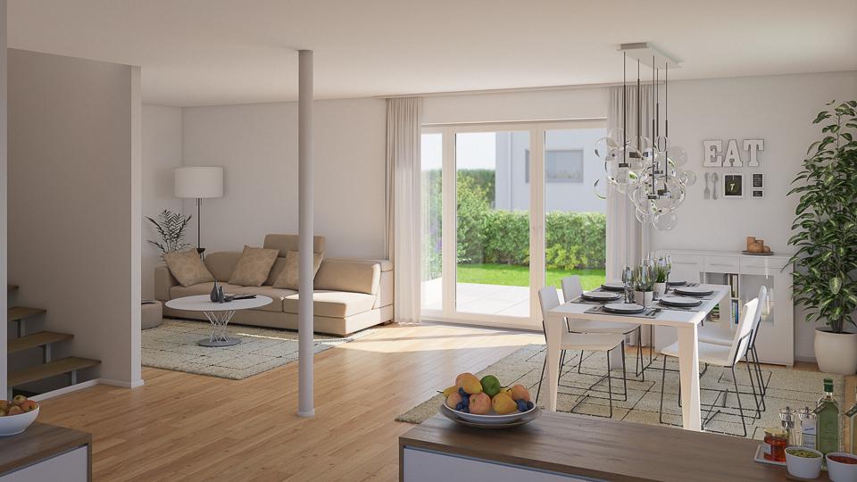 Hochwertige Neubau-Doppelhaushälfte mit vergünstigter Solarstromnutzung - Foto 1