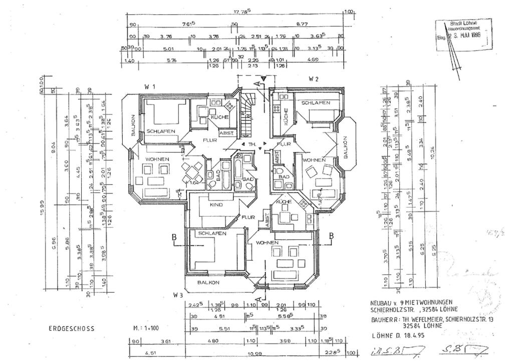 Erdgeschossgrundriss