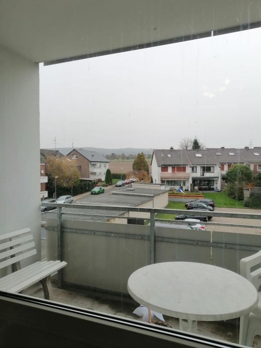 Blick vom Wohnzimmerbalkon