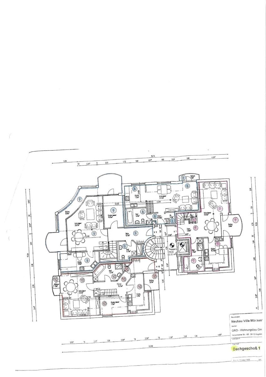 Grundriss Dachgeschoss