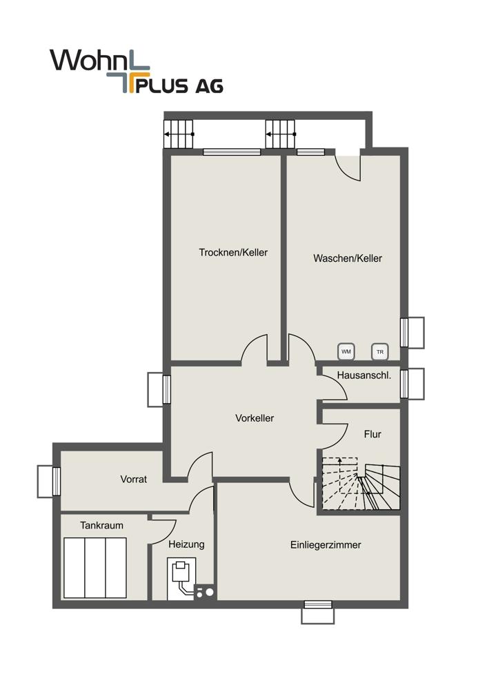 Grundriss Keller