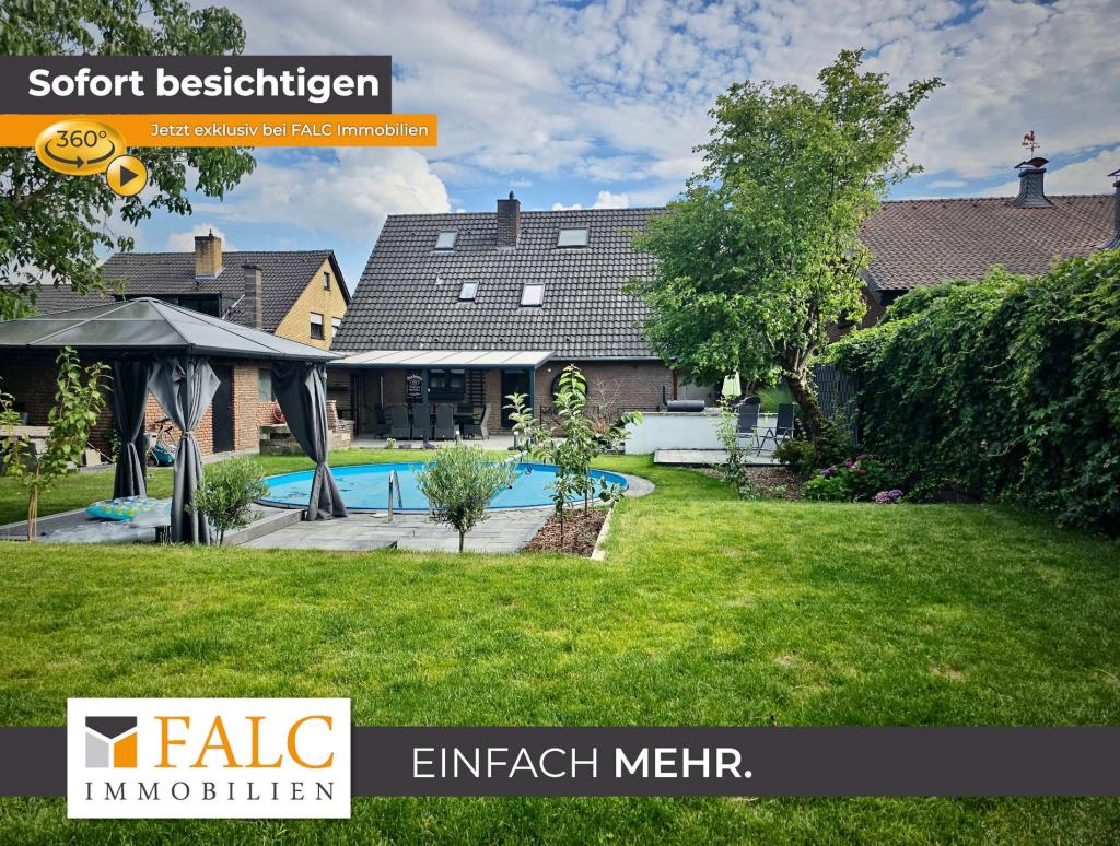 „Gartenparadies mit Pool, Whirlpool und Obstbäumen“