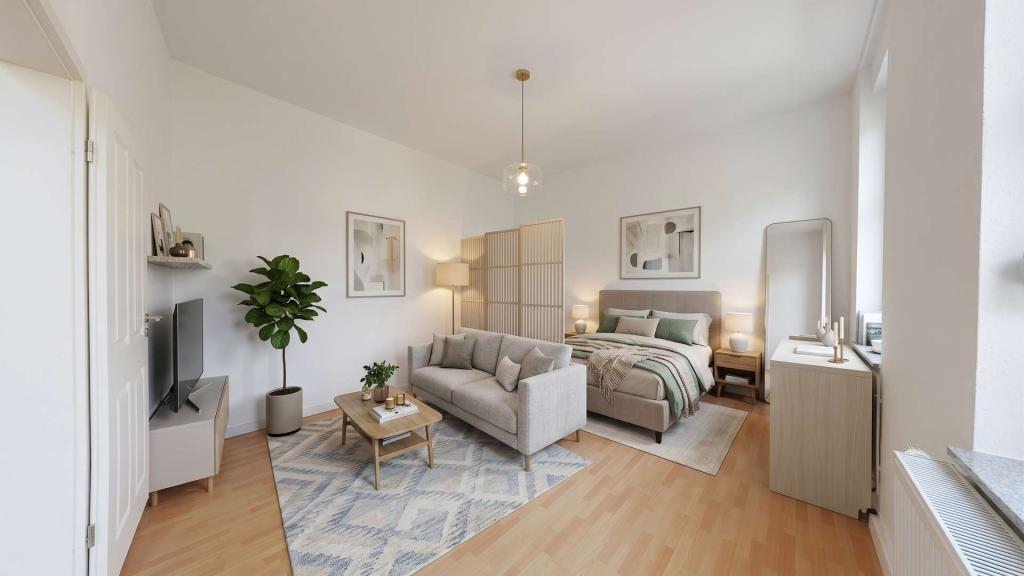 Wohnen mit Geschichte: Charaktervolle 1,5-Zimmer-Wohnung im Altbau - Photo 1