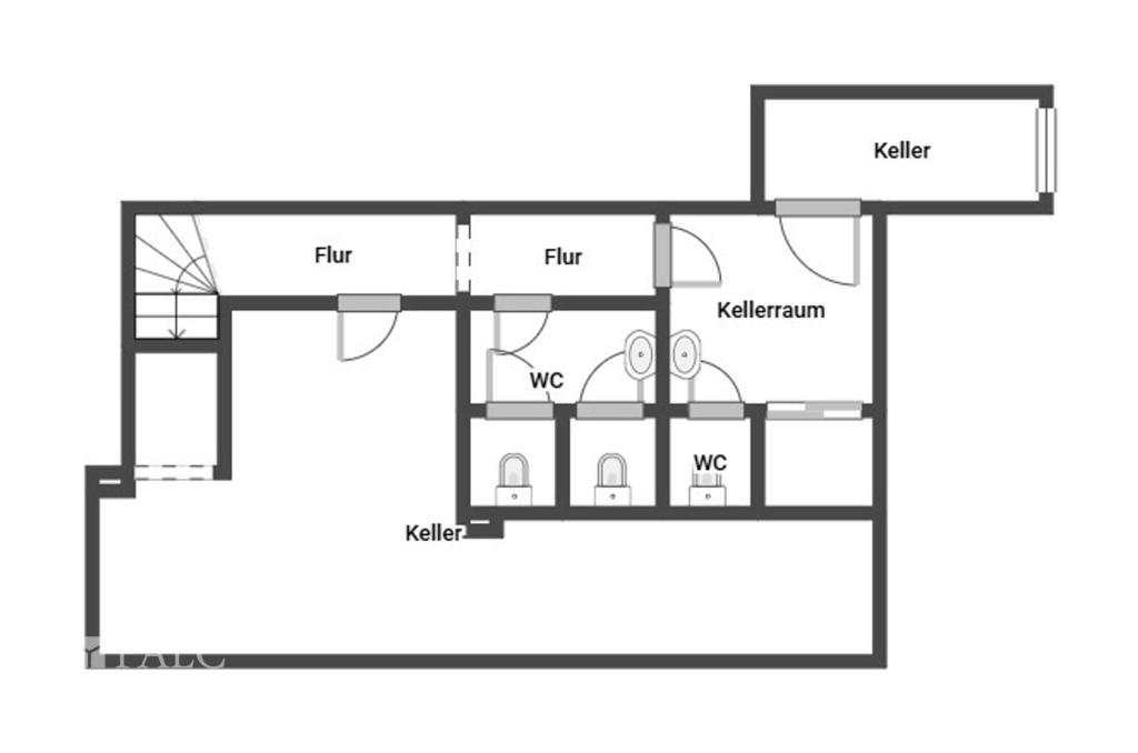 Grundriss Kellergeschoss