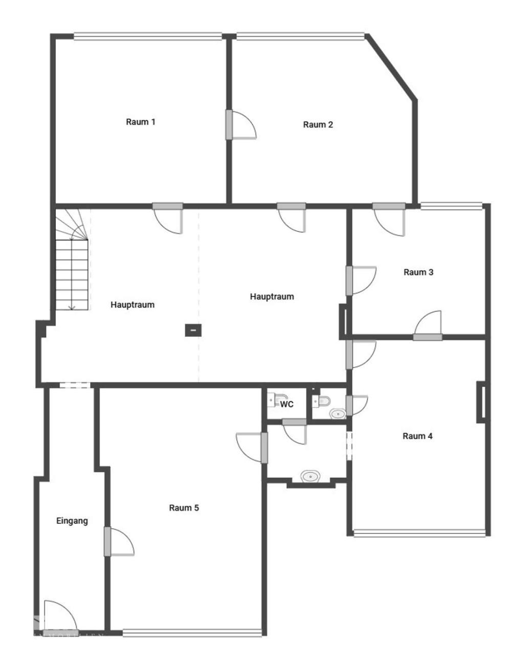 Grundriss Erdgeschoss